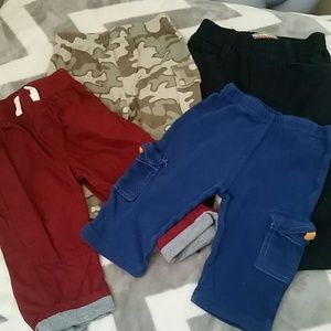 Bundle 4 pairs 6-9 month pants
