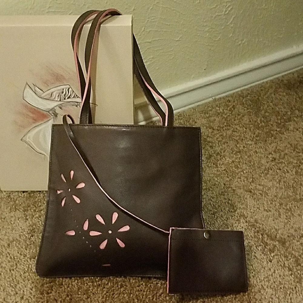 Small Brown leather bag