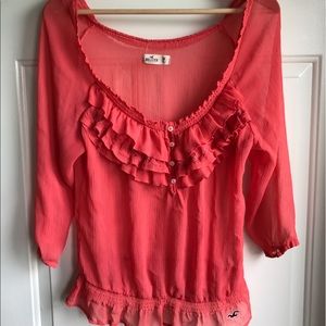 Hollister blouse size M