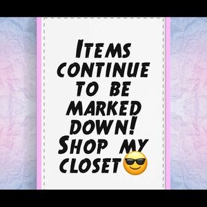 More markdowns! New additions coming soon!