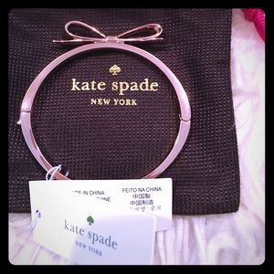 Kate Spade Rose Gold Bow Bangle