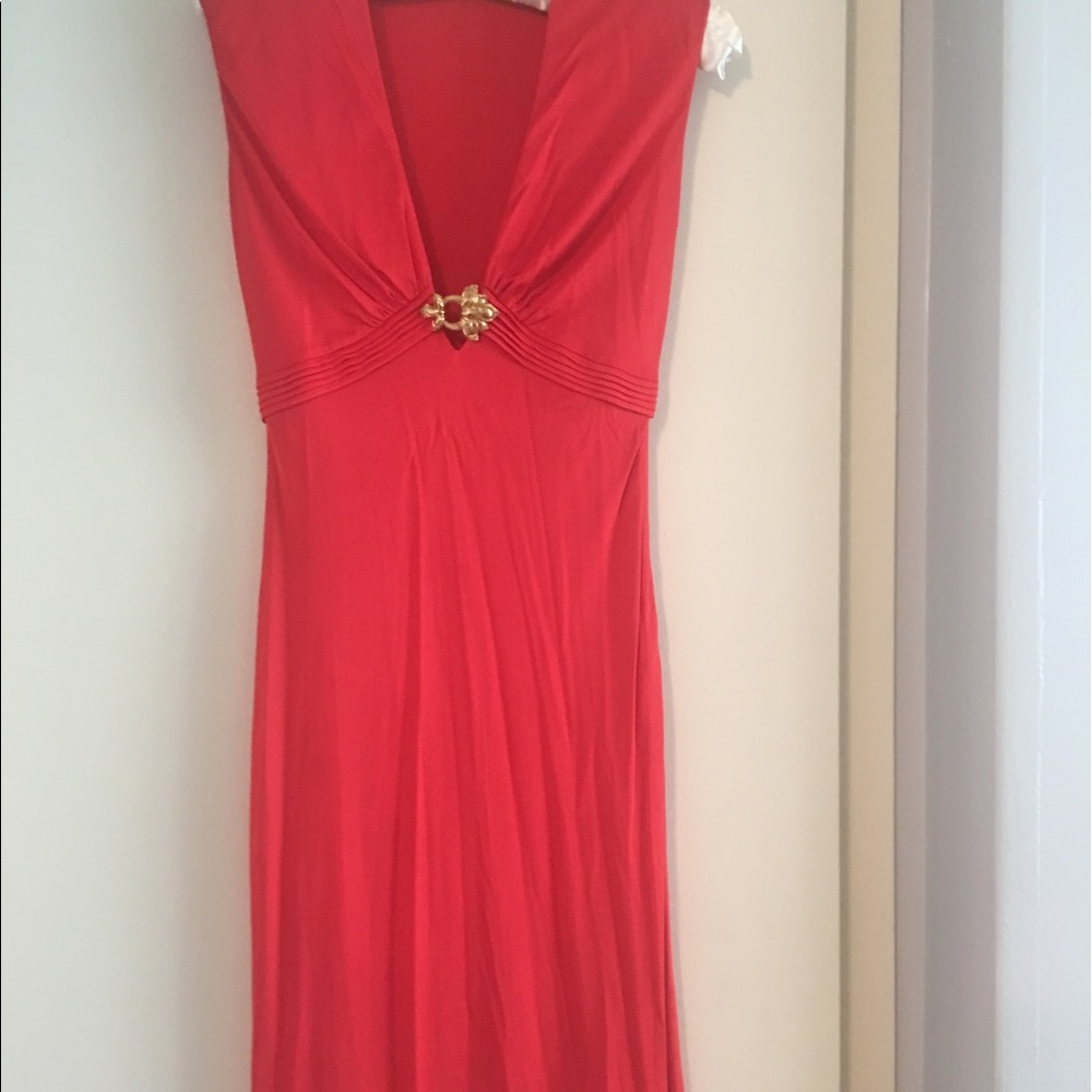 Gorgeous Red Roberto Cavalli Sequined Dress