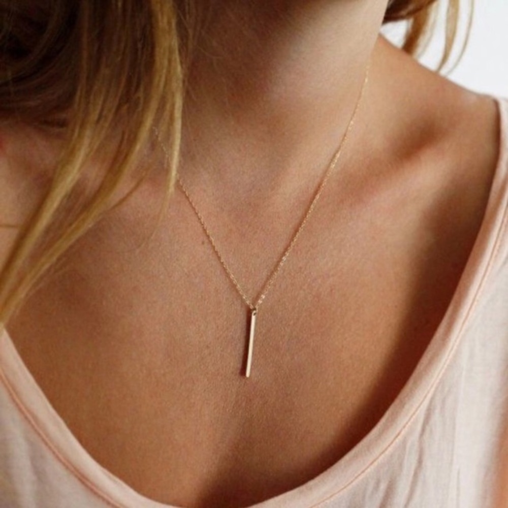 Any 3 for $12 deal Gold new bar necklace chain