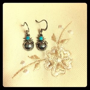 Sterling Silver Ladybug Earrings