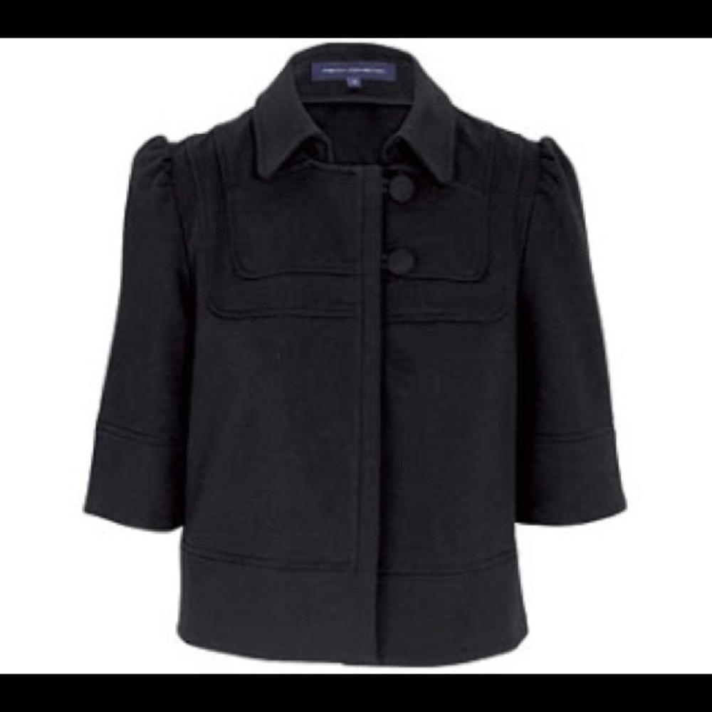 {French Connection} "Honky Tonk" Navy Mod Swing