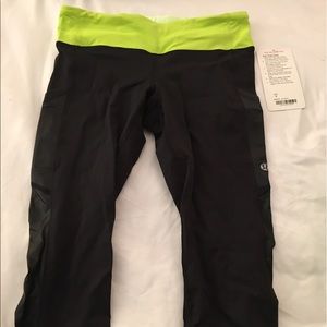 NWT Lululemon Cut the Crop capris