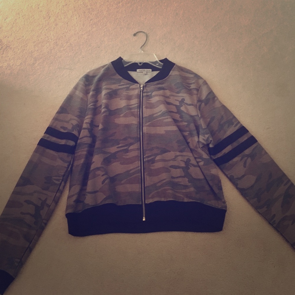 Camouflage Crop Jacket
