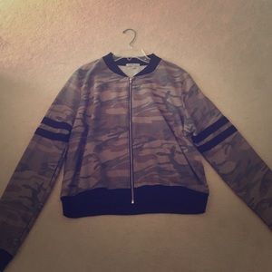 Camouflage Crop Jacket