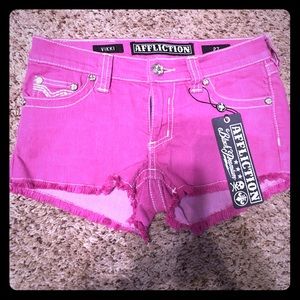 Affliction shorts nwt