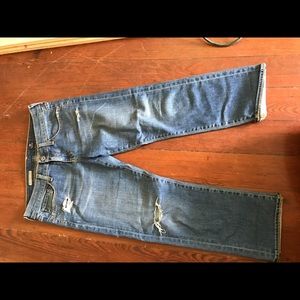 AG The Tomboy Crop Relaxed Straight Crop, size 28