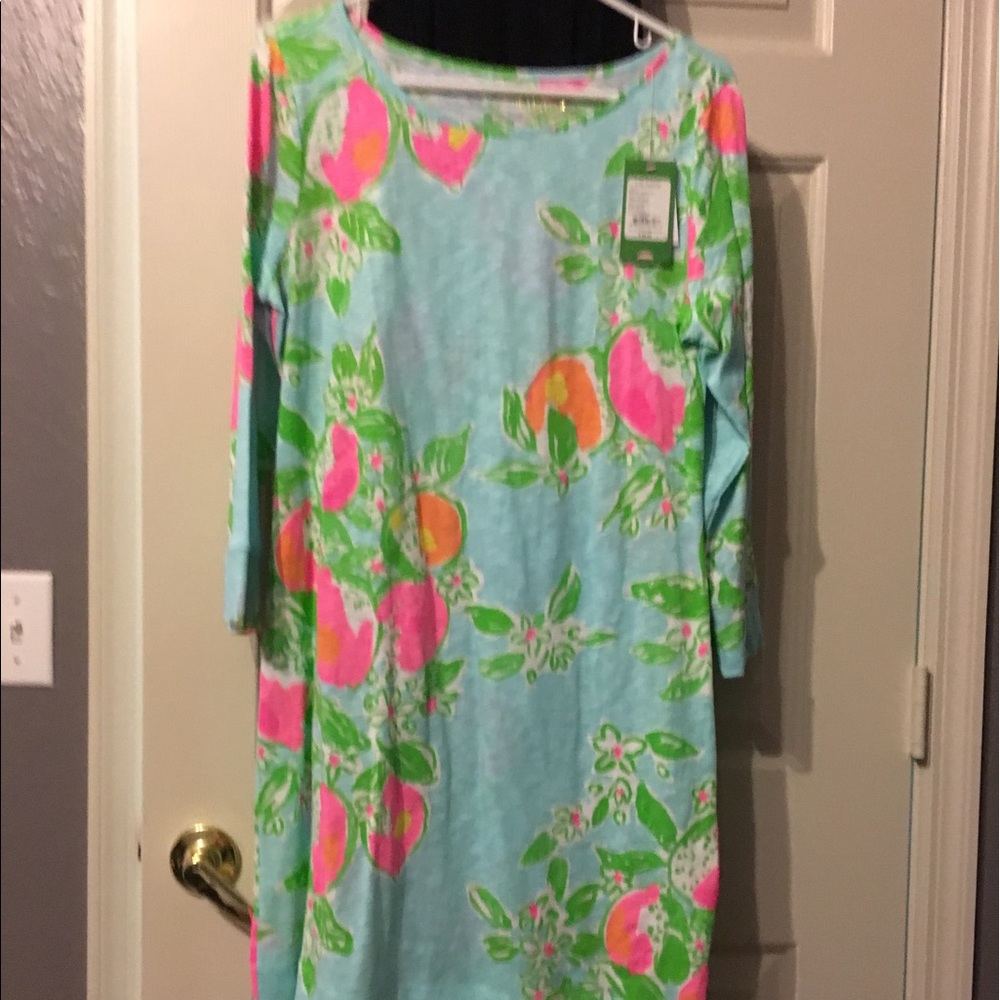 NWT Lilly Pulitzer Marlowe Dress in Pink Lemonade