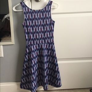 Brand new H&M navy print dress