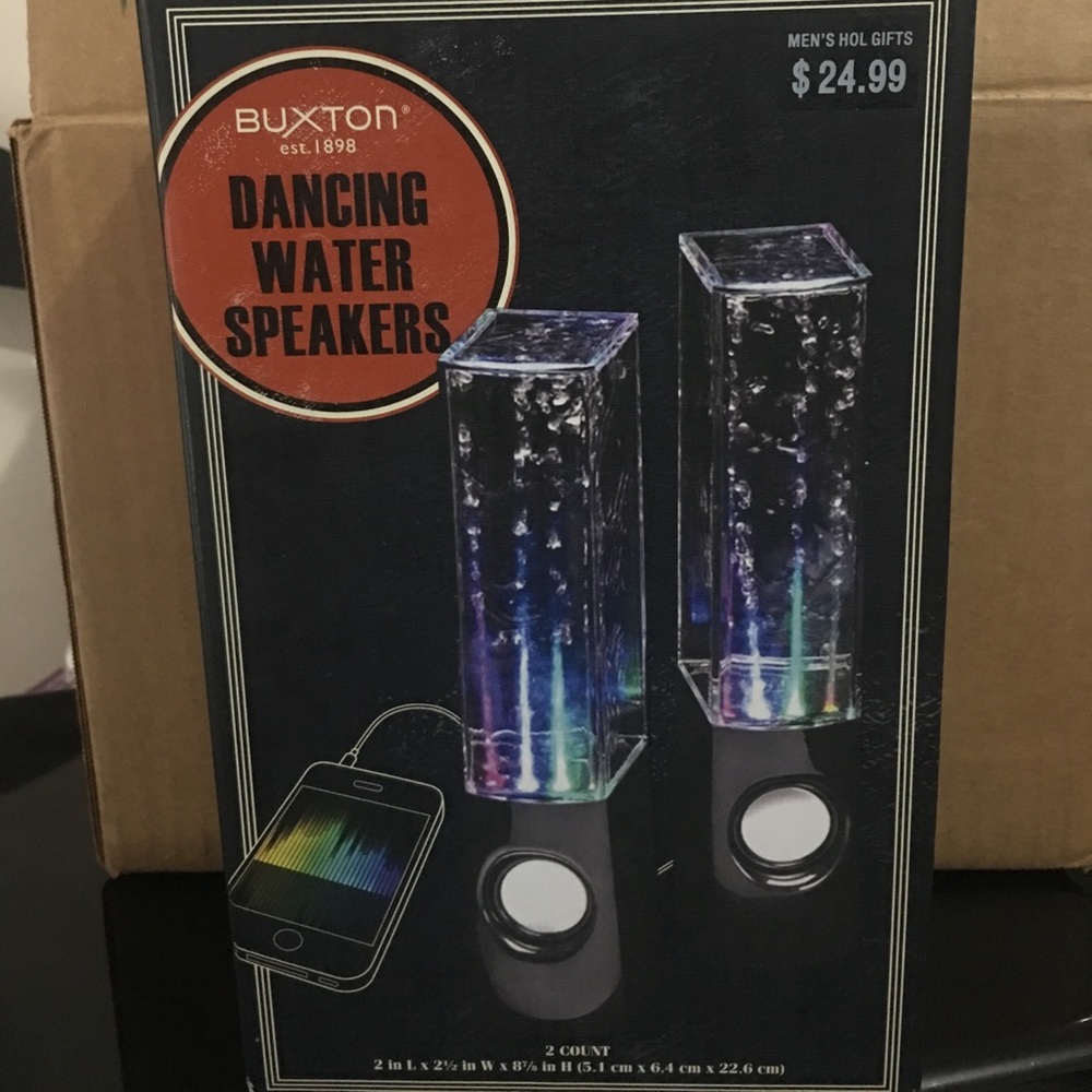 Buxton Dancing Water Speakers