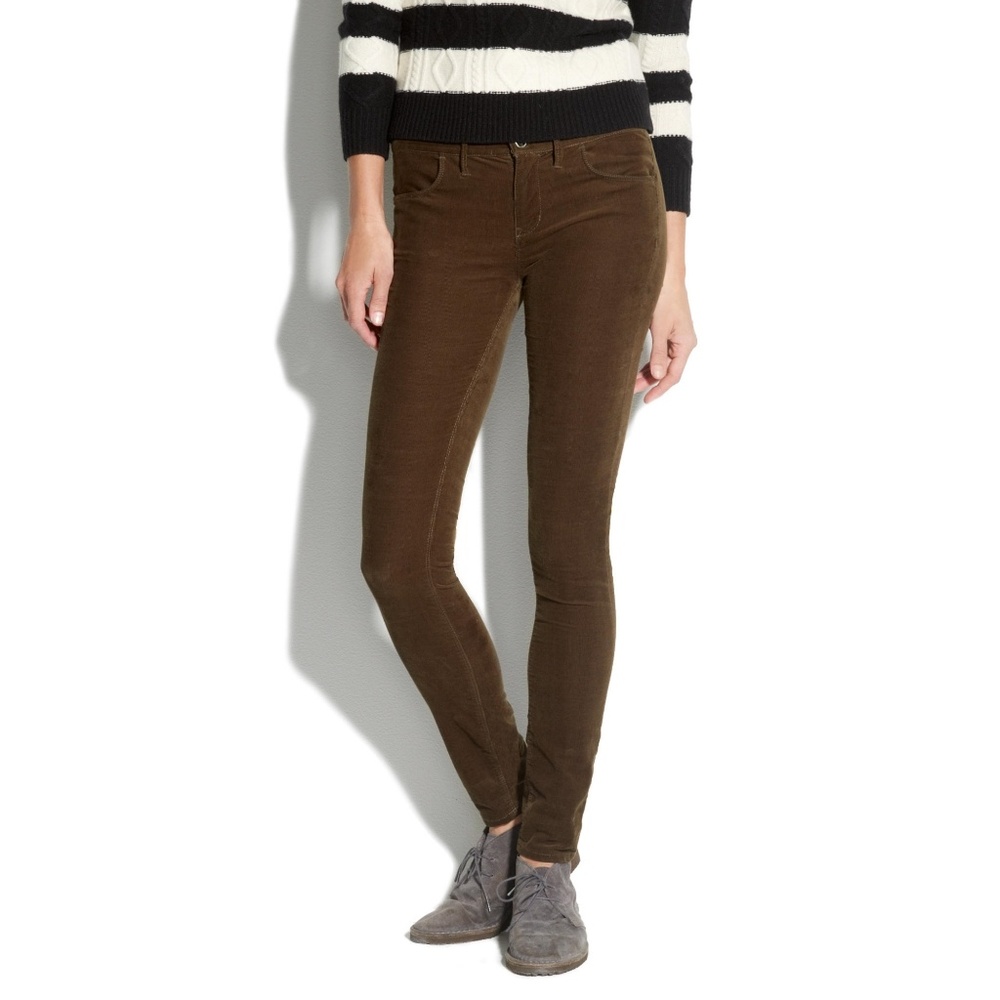 Maxwell Skinny Brown Cords