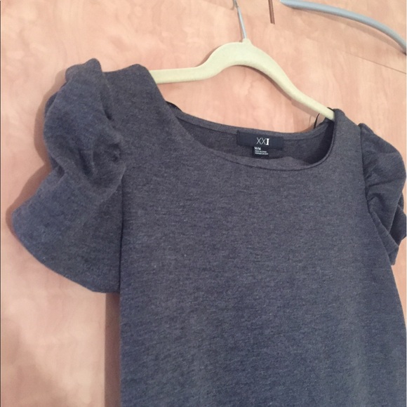 Gray mini dress - Picture 2 of 2