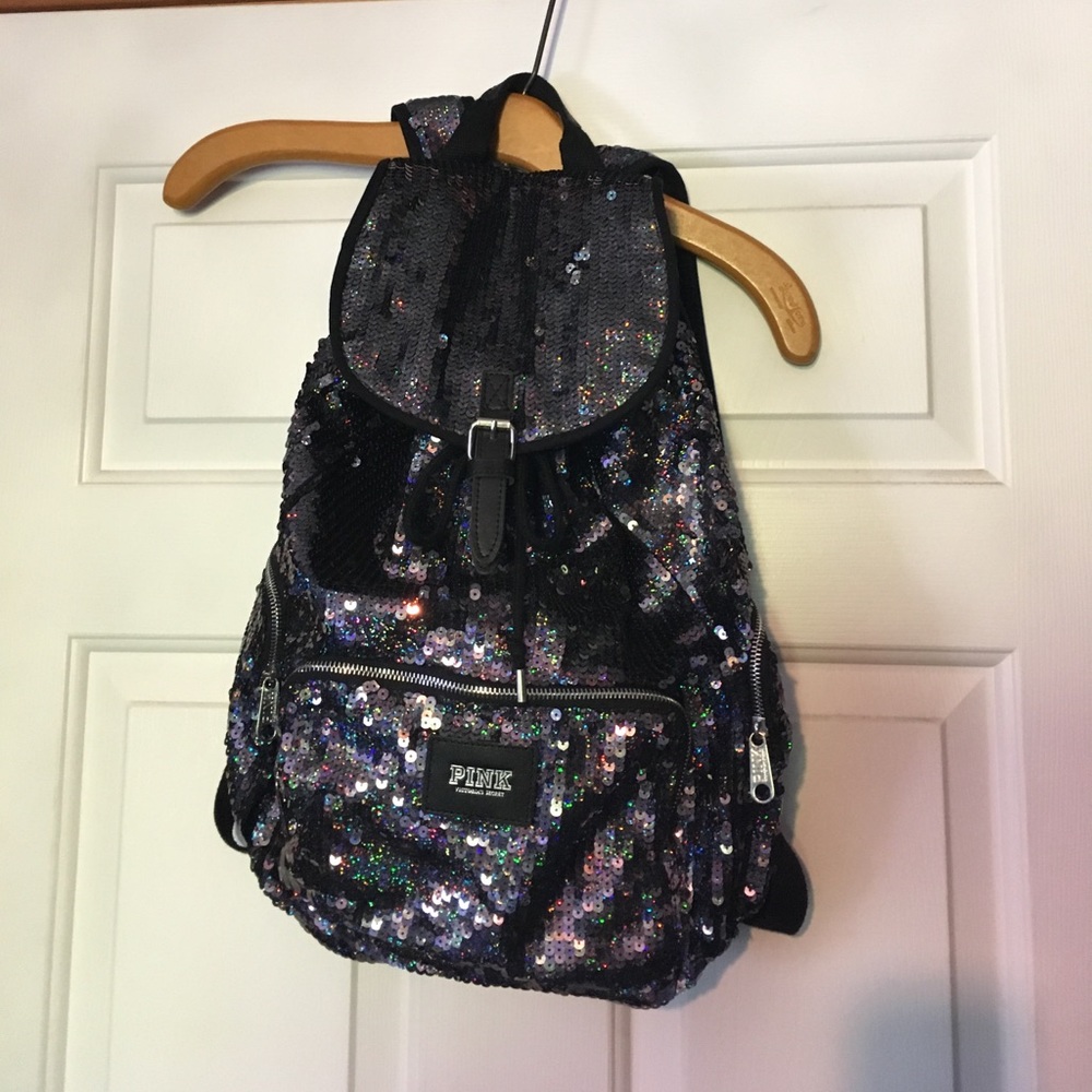 Pink Victoria Secret backpack