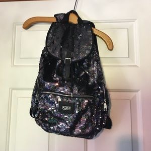 Pink Victoria Secret backpack