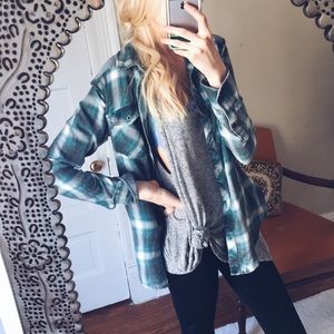 SOLD Nollie Teal Gypsy Flannel