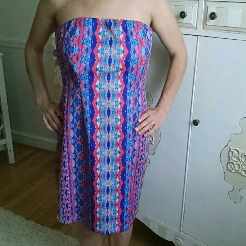 Charlie Jade NWT Strapless Clubwear Dress large L