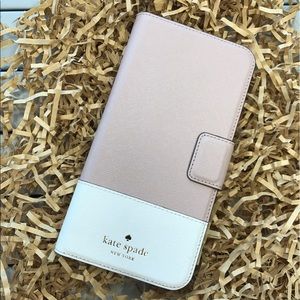 Leather Wrap Folio Case for iPhone 7 Plus