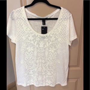 NWT off-white H&M shirt