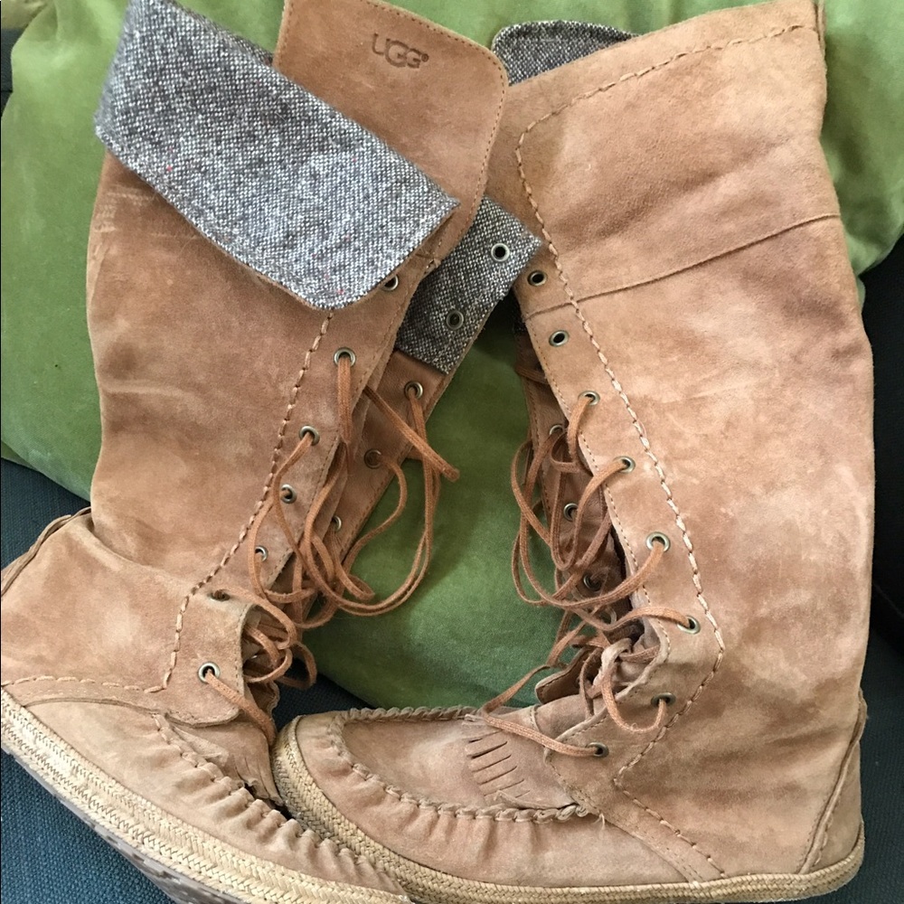 Ugg Somaya moccasin boots