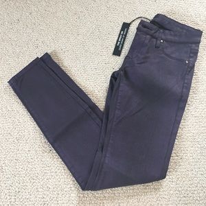 NWT Dark plum skinny jeans