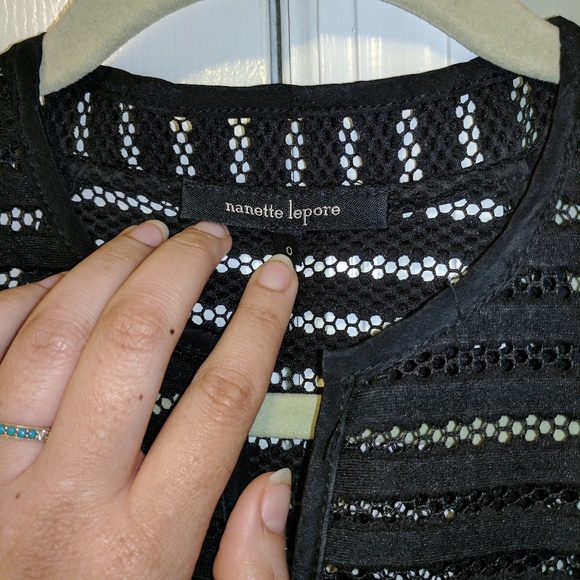 Nanette Lepore Now You See Me Mesh Dress - Picture 6 of 8