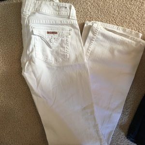 Beautiful White Hudson Jeans