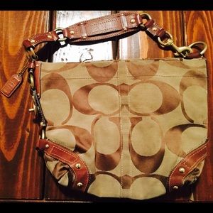 Over the shoulder purse