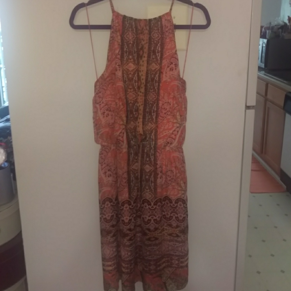 Bohemian print sundress