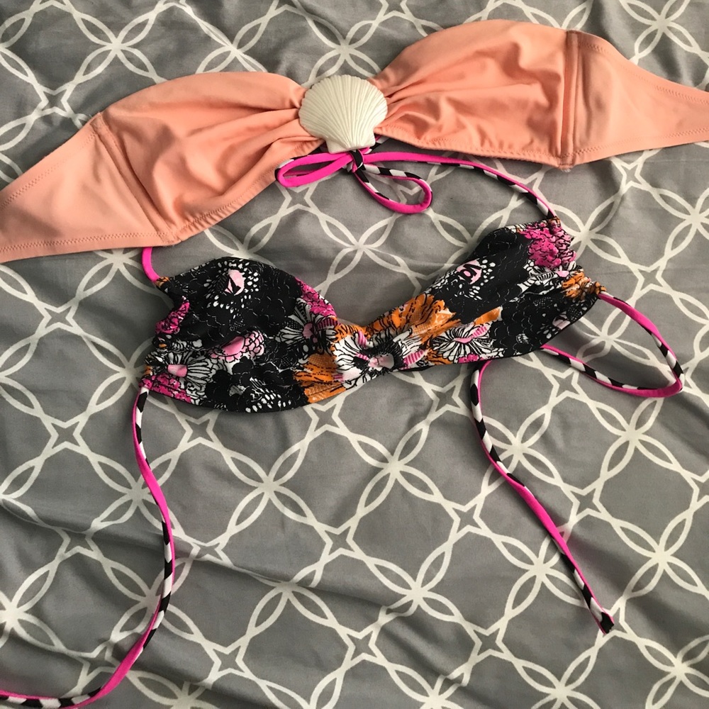 Two tops!! Vs and volcom