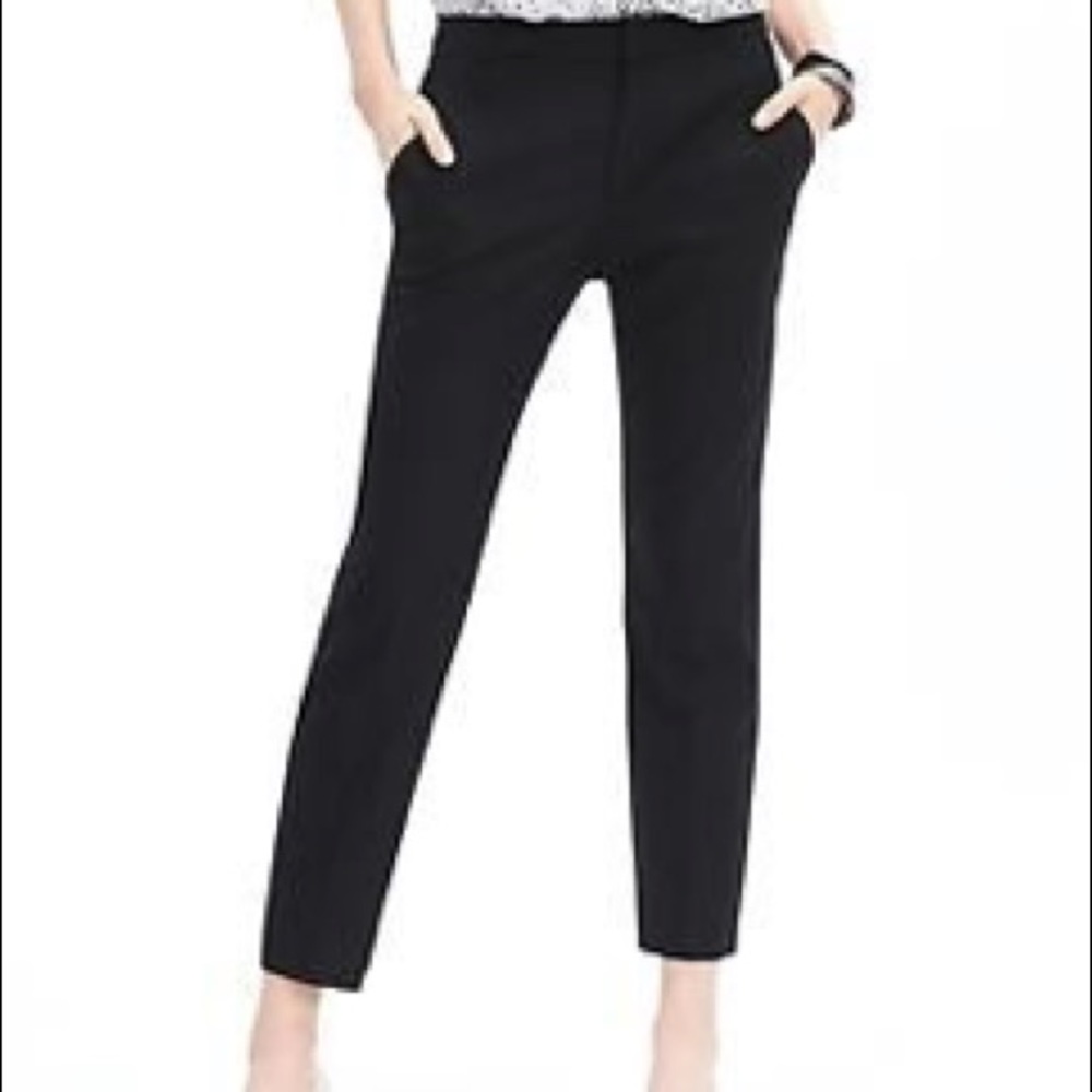 Banana Republic Lightweight Wool Cropped Pant NWT