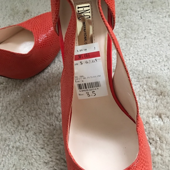 Never worn INC SEXY heals! - Picture 5 of 5