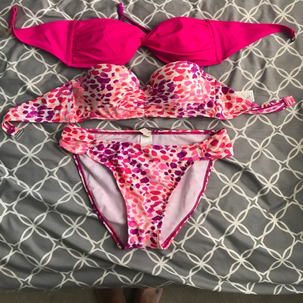 Hula Honey matching suit with extra top!