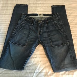 Current Elliot Skinny Combat jeans