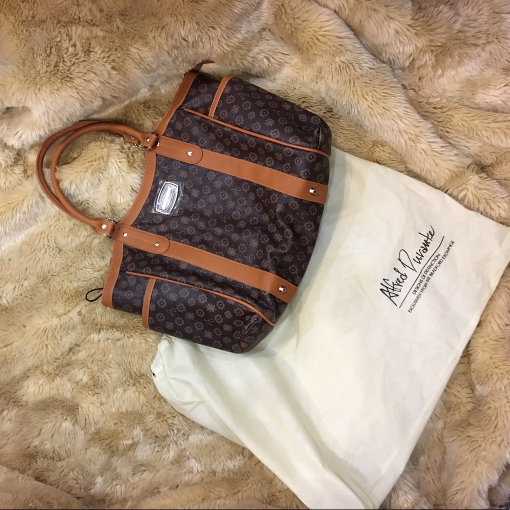 NEW! Alfred Durante Uptown Tote Handbag