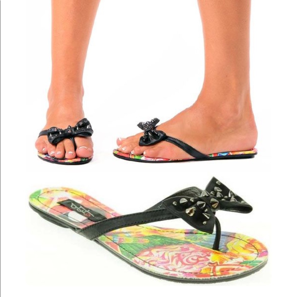 ISO!!! THESE IRON FIST FLIP FLOPS! Size 10