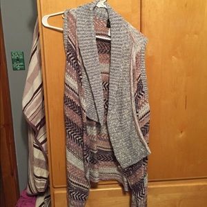 Blue pink and purple