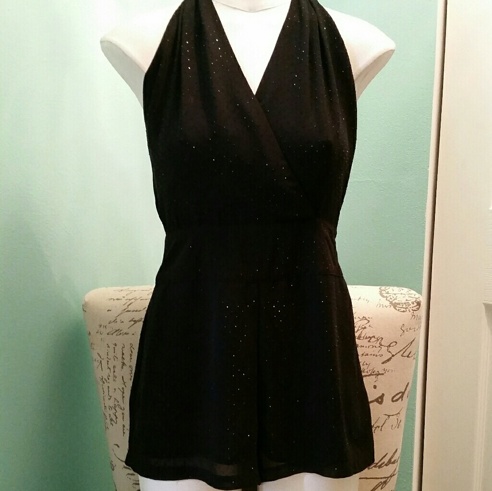 Bebe halter top romper