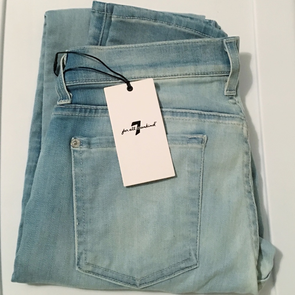 7 for All Mankind skinny jeans size 28 NWT