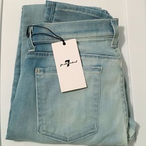 7 for All Mankind skinny jeans size 28 NWT
