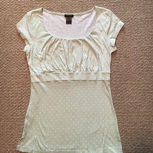 Ann Taylor mint green blouse