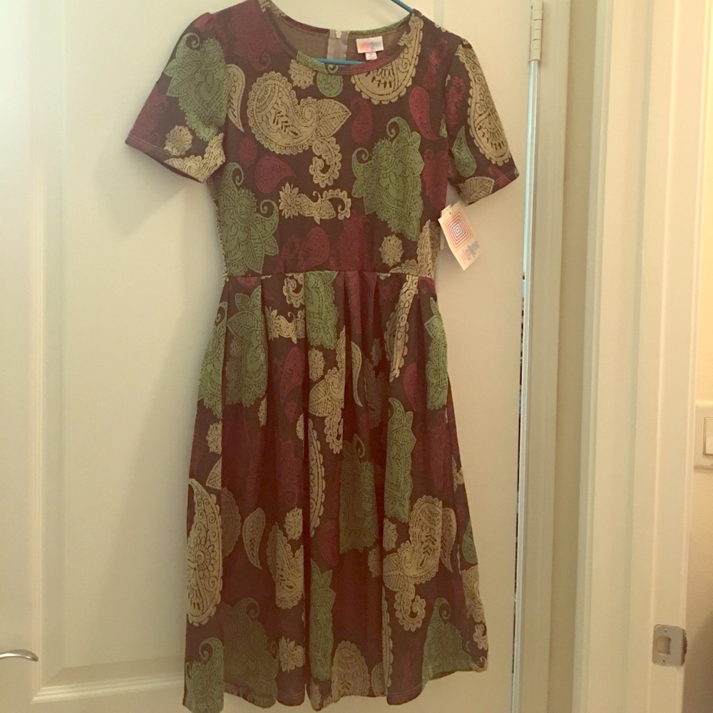 Paisley Lularoe Amelia - Medium BNWT