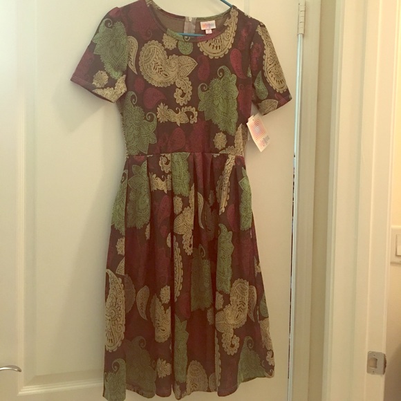 Paisley Lularoe Amelia - Medium BNWT - Picture 1 of 3