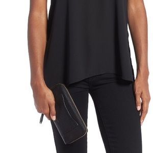 Marc Jacobs Recruit Vertical Zippy Leather Wallet