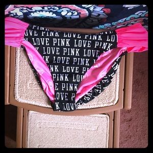 Pink bathing suit bottoms