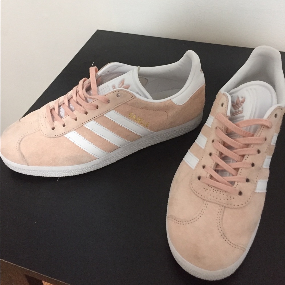 Pink suede Adidas Sneakers