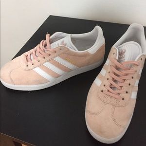 Pink suede Adidas Sneakers