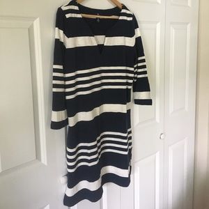 Gap - cotton knee length dress - M